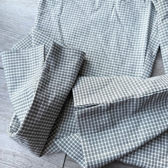 NWT Hilary Radley Plaid Slim Fit Cropped Pants - Picture 8 of 11